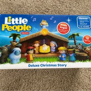 Little People Fisher Price Deluxe Nativity Story